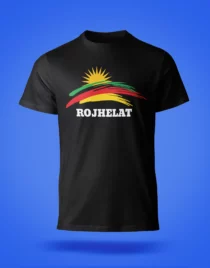 kurdistan tshirt rojhelat zwart