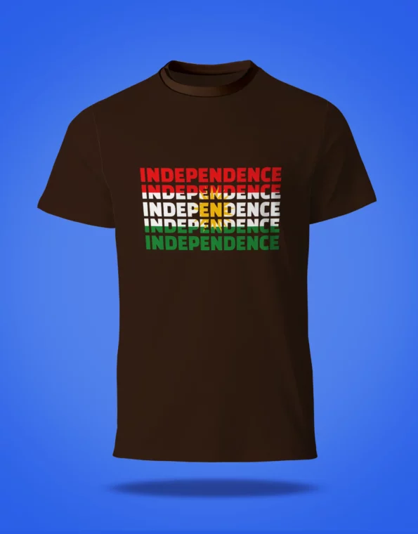 Independence Kurdistan T-Shirt-bruin