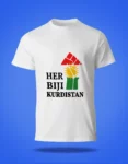 Her Biji Kurdistan T-Shirt Zwart