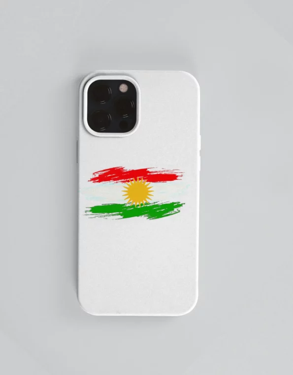 Koerdistan Telefoonhoesje Met Vlag