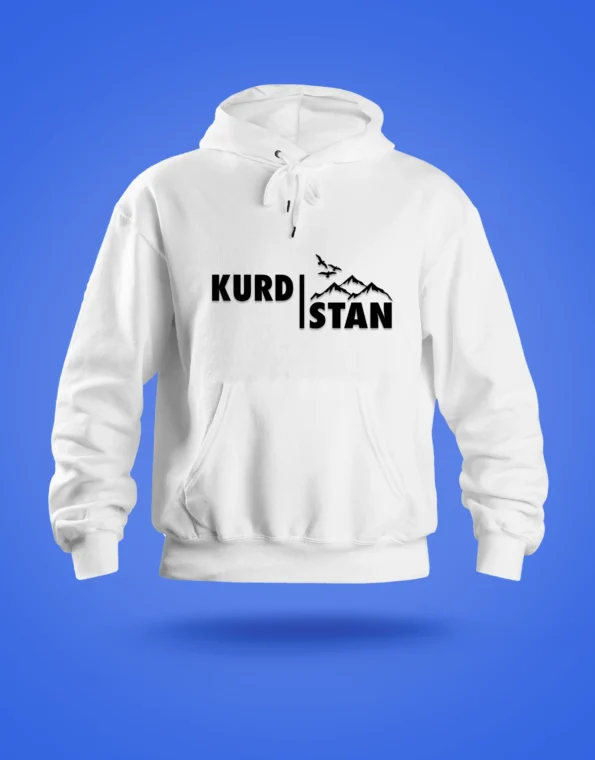 Kurdistan Hoodie met berg Kurdish Kurds Kurdistan