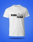 Kurdistan T-Shirt met berg Kurdish Kurds Kurdistan