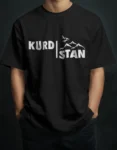 Kurdistan T-Shirt met berg Kurdish Kurds Kurdistan